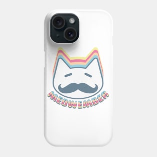 Meow in November or Meowember Phone Case