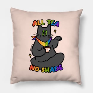 All tea, no shade! Pillow