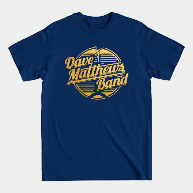 Disover #DMBLOGO Dave Matthews Band Gold - Dave Matthews - T-Shirt