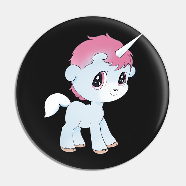 Unico Pin by LezzlesTheBrave