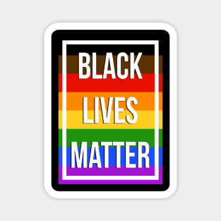 BLM - POC rainbow lgbt Magnet