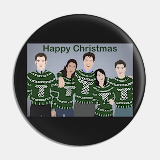 The old Christmas team Pin