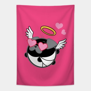 Poopy the Pug Puppy - Valentine's Day Tapestry