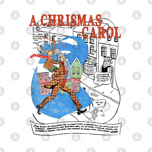 A Classic Christmas Carol Comic Design by Joaddo