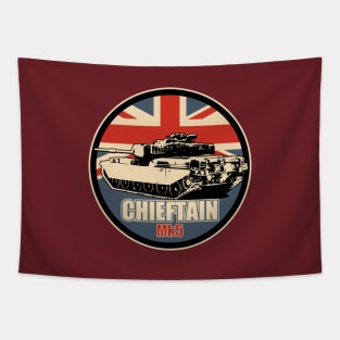 Chieftain Tank Tapestry