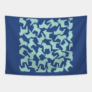 Swedish Dalahorse decorative pattern Sweden Tapestry