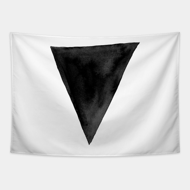 black triangle flag