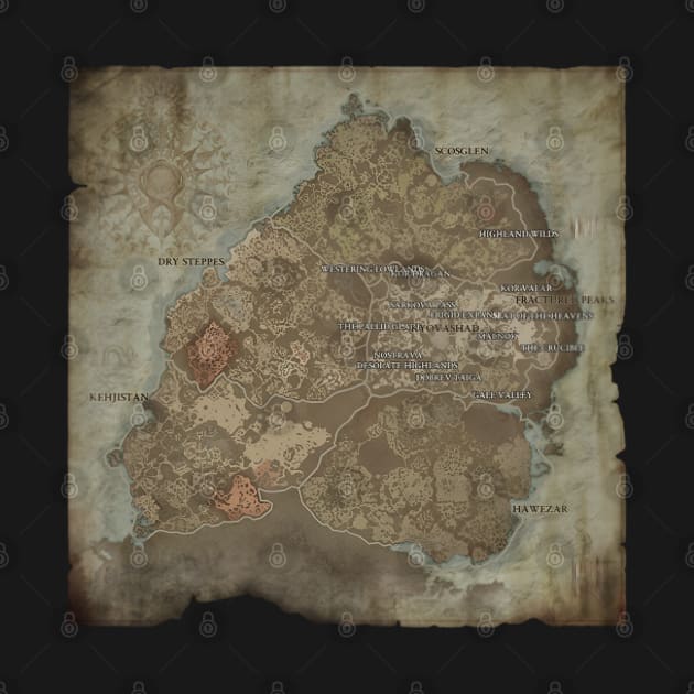 Diablo IV Map by Pliax Lab