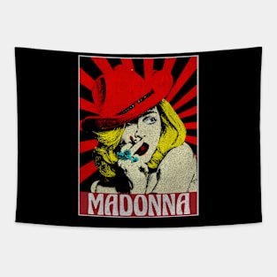 Madonna 90s Pop Art Style Tapestry