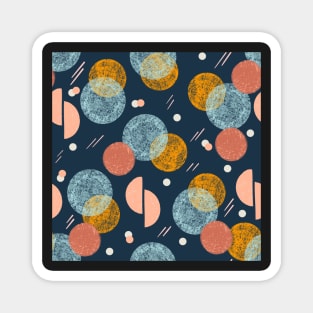 Dots and dashes pattern Magnet