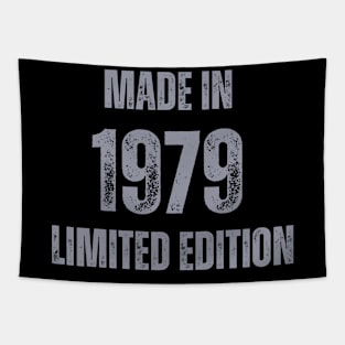 Vintage Made in 1979 , Limited Edition  , Gift for Mom Dad Birthday Tapestry