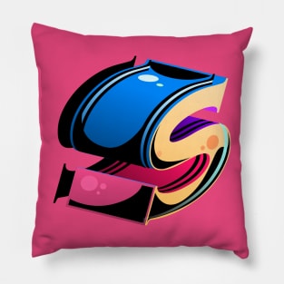 S letter Pillow