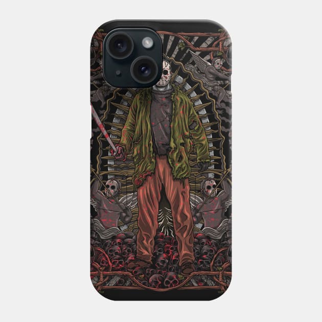 Saint Slashers Jason Vorhees Phone Case by byhq