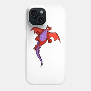 Type 1 Diabetic Red Dragon Phone Case
