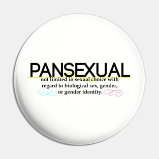 Pansexual Definition Pin