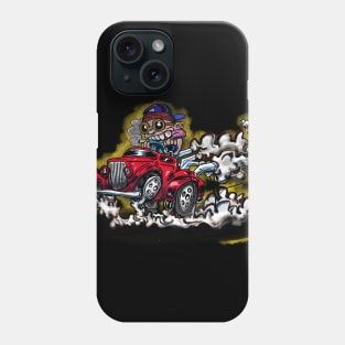 So Cal Hot Rod drag racing cartoon Phone Case