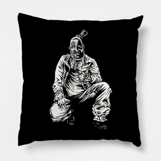 Captain Spaulding Pillow by Mikeywear Apparel