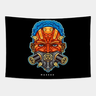 Masked Boy Tapestry