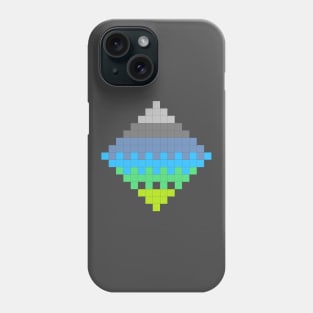 pixel pattern C Phone Case