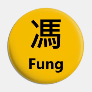 Chinese Surname Fung 馮 Pin