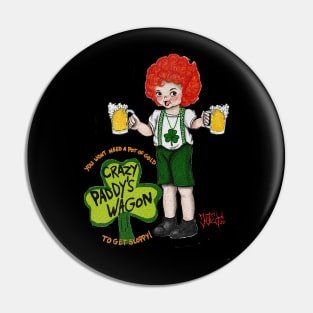 Crazy Paddy Kewpie Pin