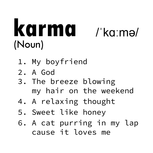 Karma definition by GShow