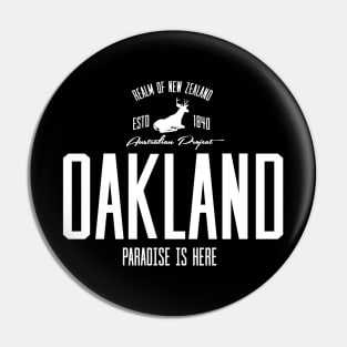 New Zealand, Oakland Pin