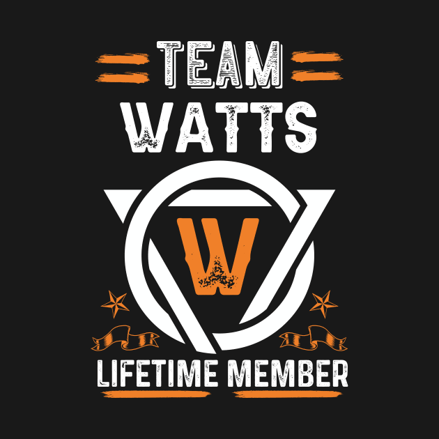 Team watts Lifetime Member, Family Name, Surname, Middle name by Smeis