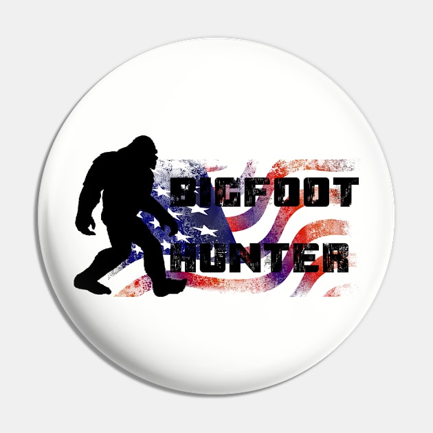 Bigfoot Hunter Pin by 2CreativeNomads