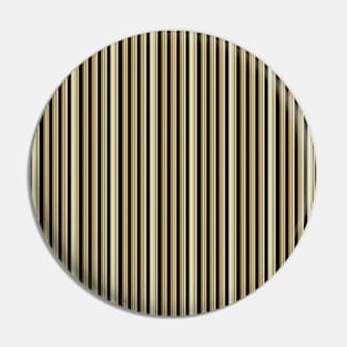 Abstract Art Gold Pin