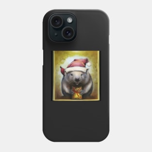 Holiday Wombat Phone Case