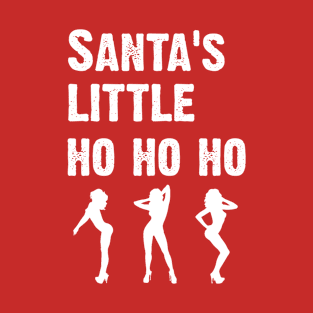 Santas Little Ho Ho Ho T-Shirt