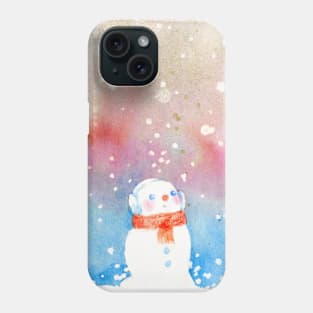 snowman Phone Case