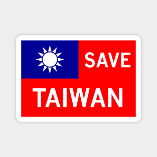 Save Taiwan Magnet