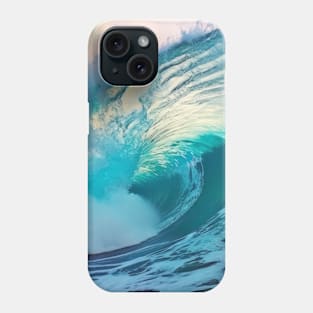 Curly Wave Ocean Force Nature Seascape Phone Case