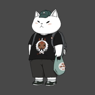 Shiro Neko 2 T-Shirt