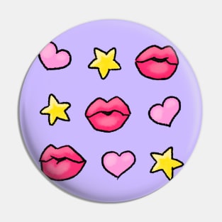 Cute Lips Pin