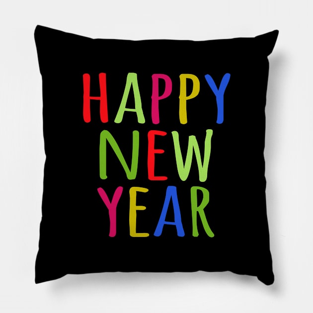 Happy New Year Pillow by Flippin' Sweet Gear