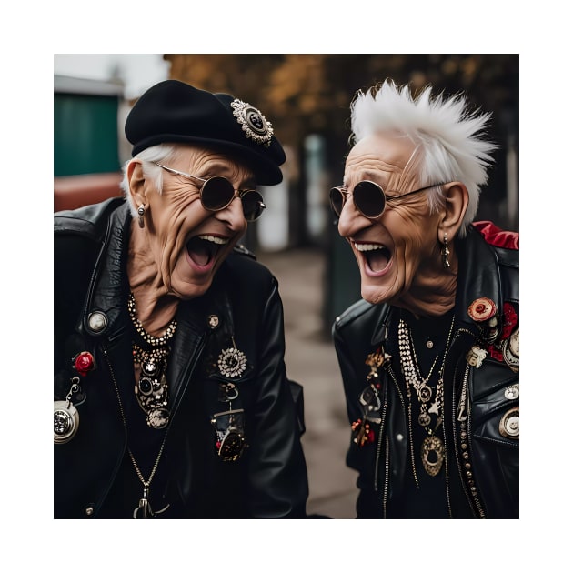 Punk Rock Pensioners by Colin-Bentham