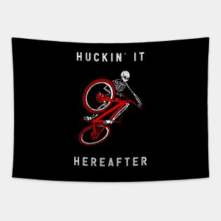 Huckin' It Hereafter (on dark) Tapestry