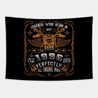 Legends Born In May 1996 25th Birthday Gift Tapestry