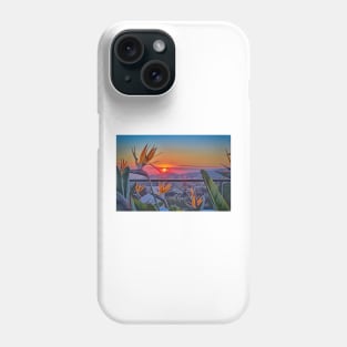 Sunset Over Los Angeles Phone Case