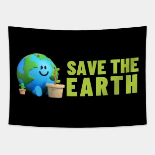 Save The Earth, Save The Planet Tapestry