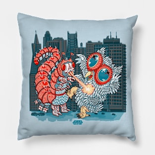 Kaiju Battle Pillow