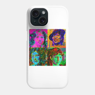 Pop Art - American Novelists (Female) Phone Case