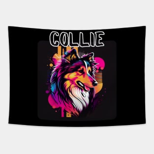 Graffiti Style - Cool Collie 4 Tapestry