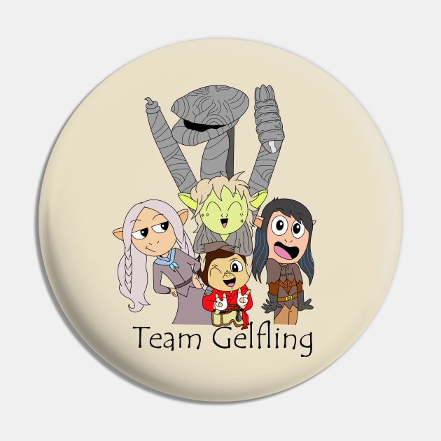 Team Gelfling Pin by garciajey