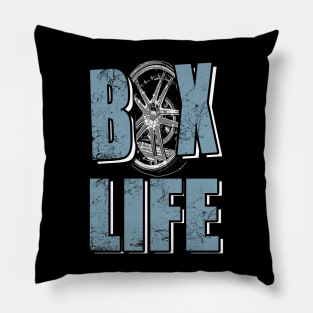 Box Life Lite Blue Pillow