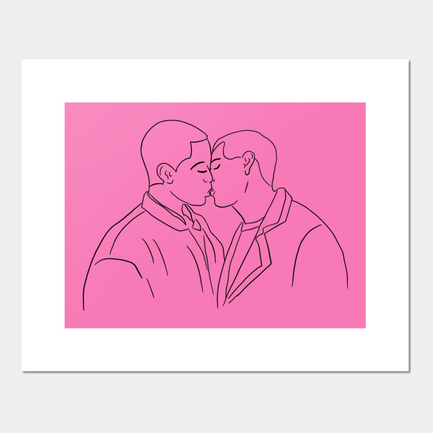 Eric And Adam Kissing Sex Education Posters And Art Prints