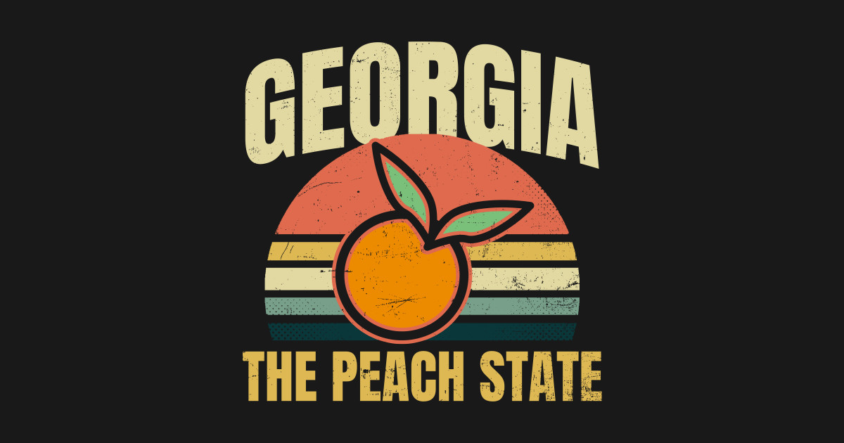 Peach Shirt Peach State Gift Peach Sticker